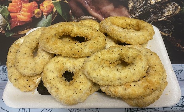 Calamari Rings, Crumbed, Salted & Peppered 400g