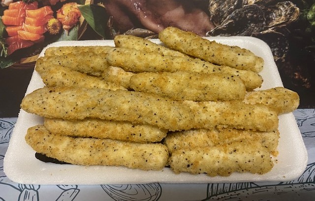 Calamari Strips Crumbed, Salted & Peppered 400g
